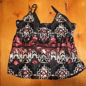 Shyanne Sequin Aztec Tank